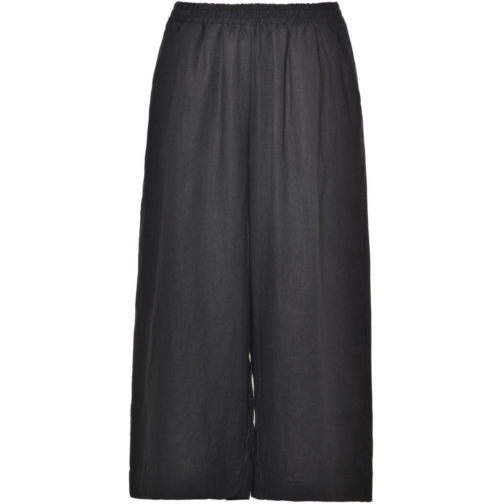 Gozzip Woman 7/8 Loose pants 7/8 Loose pants Black