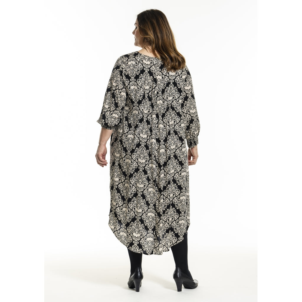 Gozzip Woman GAlice Dress Dress Black Print
