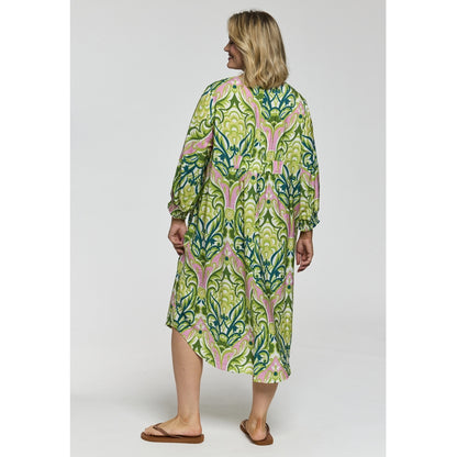 Gozzip Woman GAlice Dress Dress Green pink mix