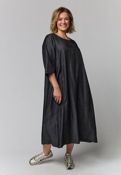 Gozzip Woman GBente Long Dress Long Dress Black