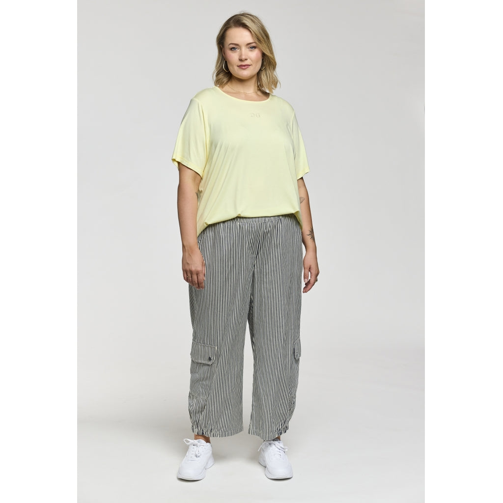 Gozzip Woman GBirka T-Shirt with print T-Shirt Yellow