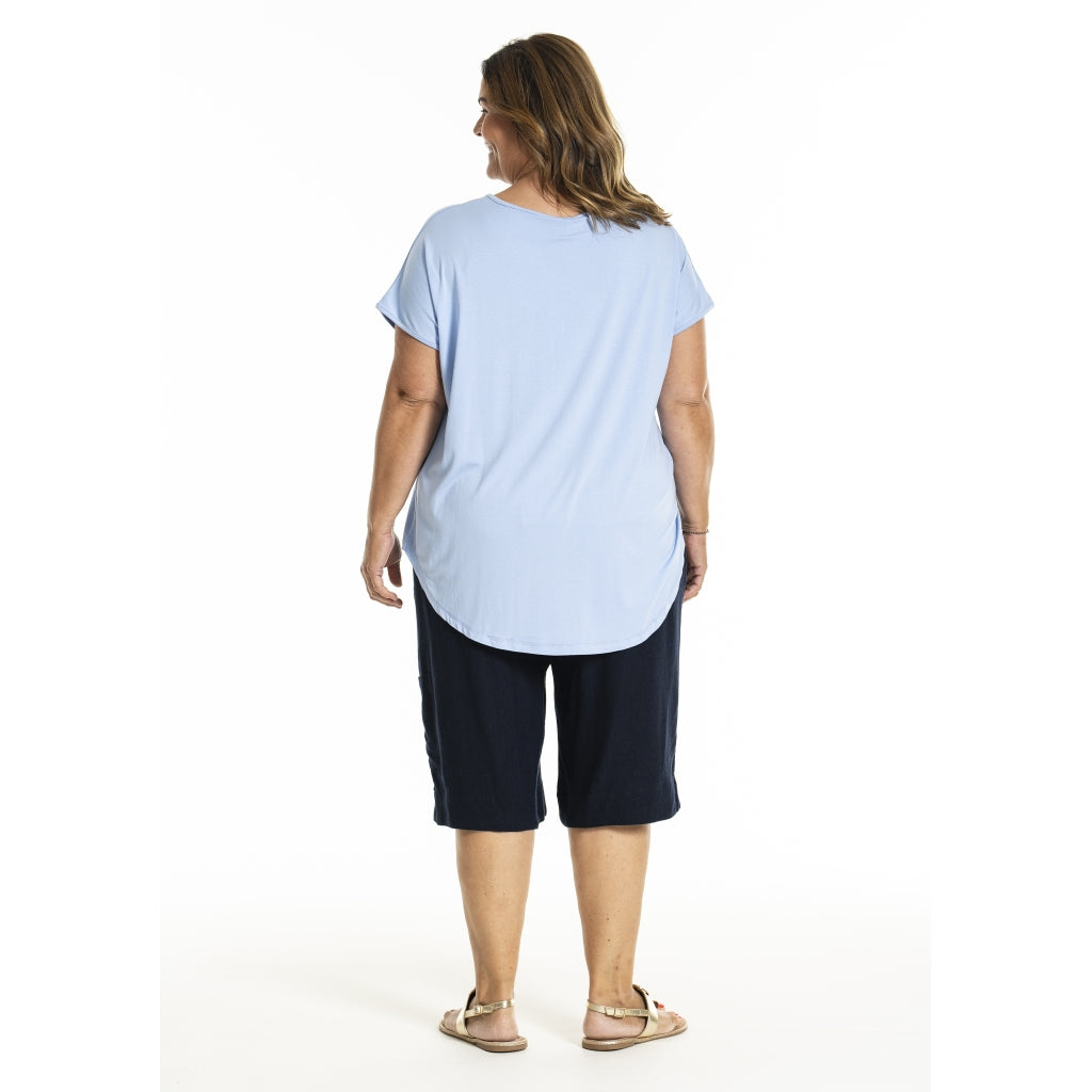 Gozzip Woman GDunga Long shorts Shorts Navy