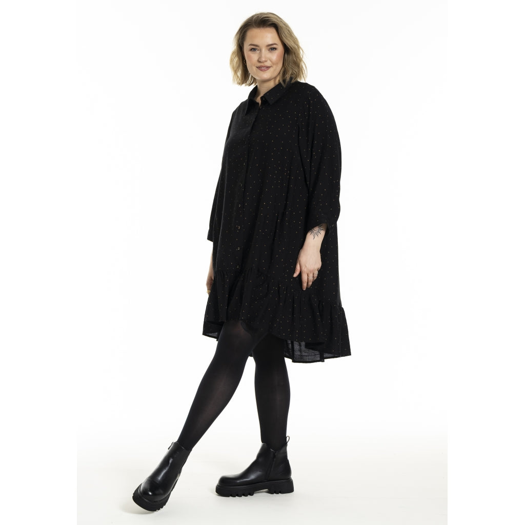 Gozzip Woman GEdith Shirt tunic Shirt Tunic Black/Gold