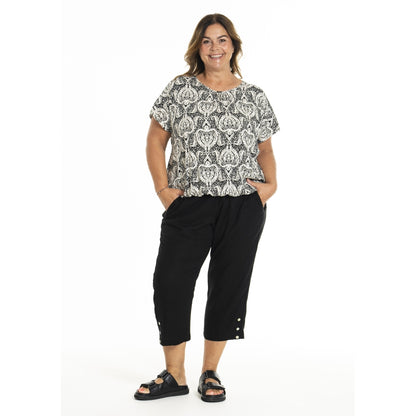 Gozzip Woman GElise Blouse Blouse Black/White