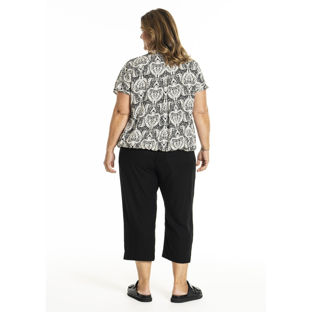 Gozzip Woman GElise Blouse Blouse Black/White
