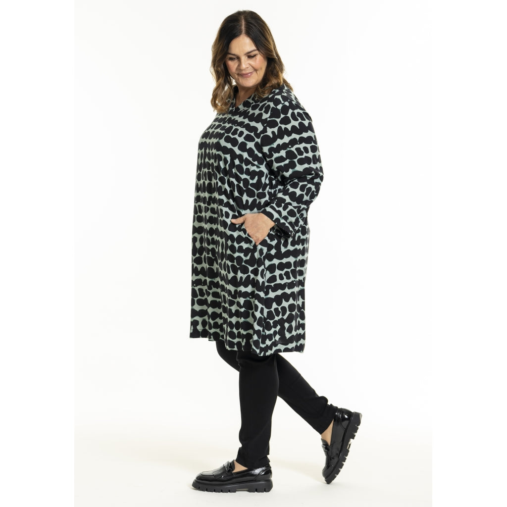 Gozzip Woman GFreia Tunic Tunic Aqua animal