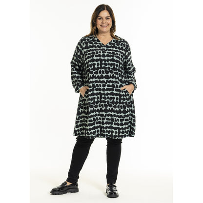 Gozzip Woman GFreia Tunic Tunic Aqua animal