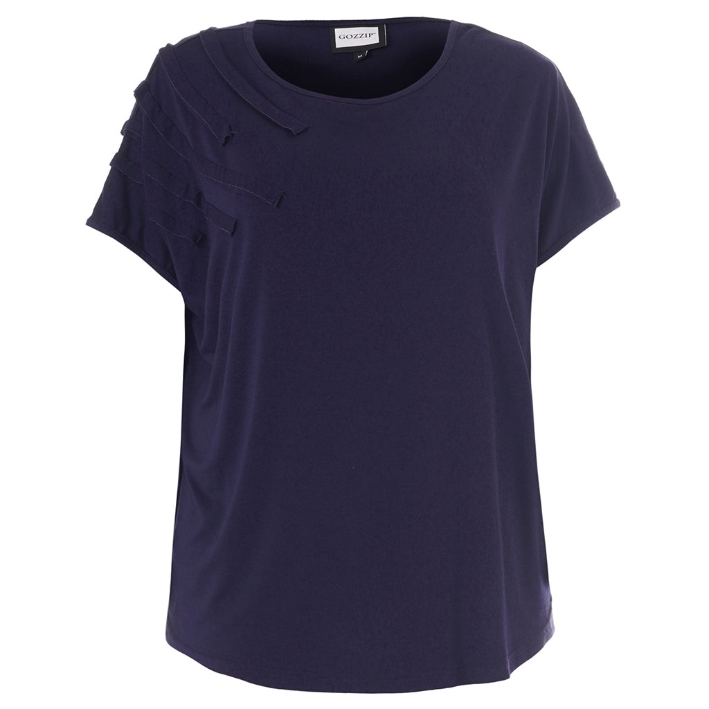 Gozzip Woman GGitte T-shirt T-Shirt 100 Navy