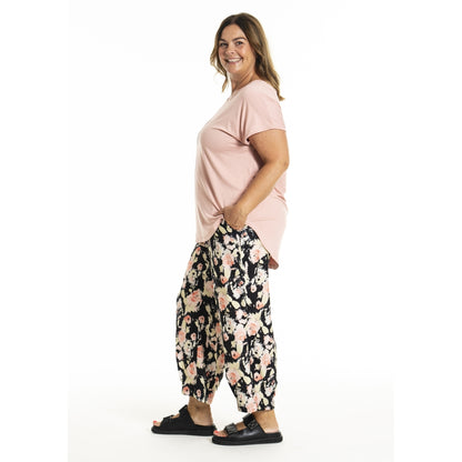 Gozzip Woman GGitte T-shirt with print T-Shirt Peach rose