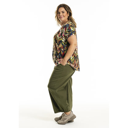 Gozzip Woman GGitte T-shirt with print T-Shirt Zig-zag print