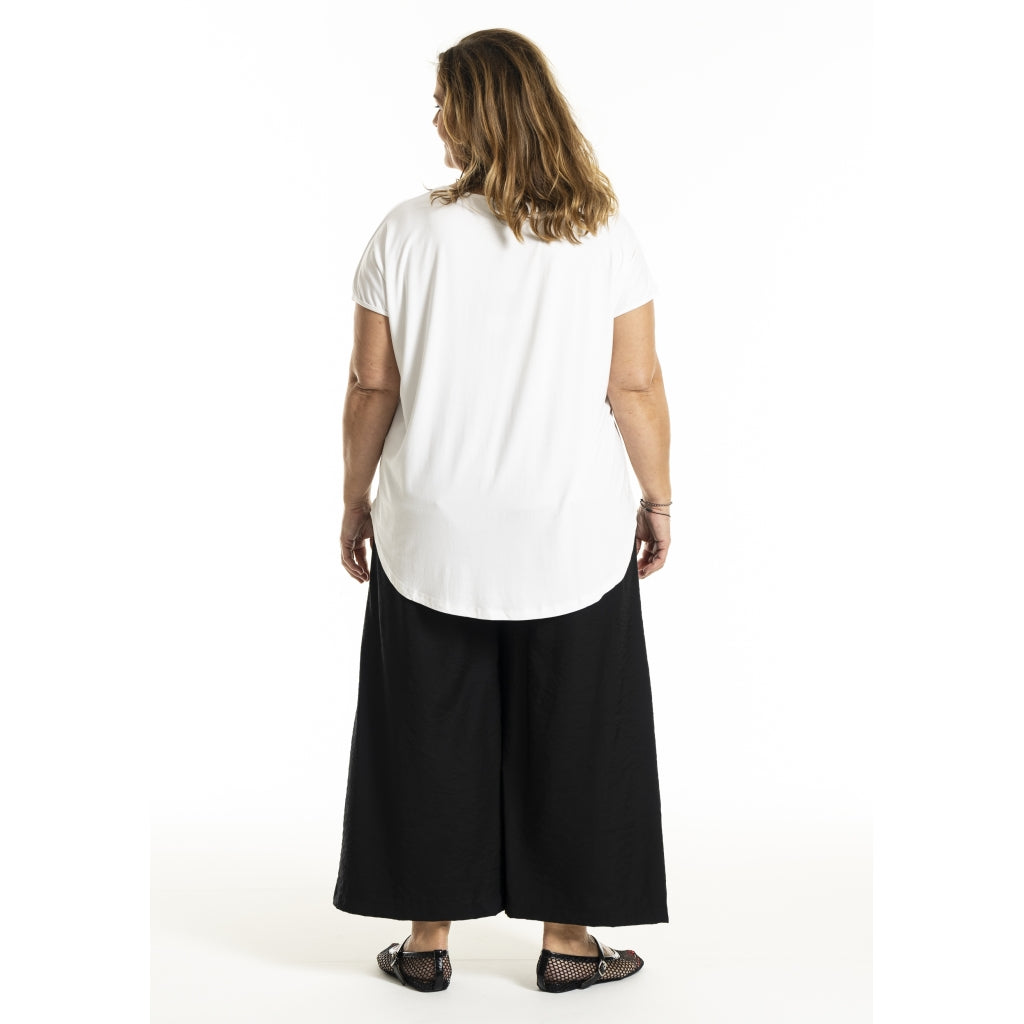 Gozzip Woman GGitte T-shirt with print T-Shirt White