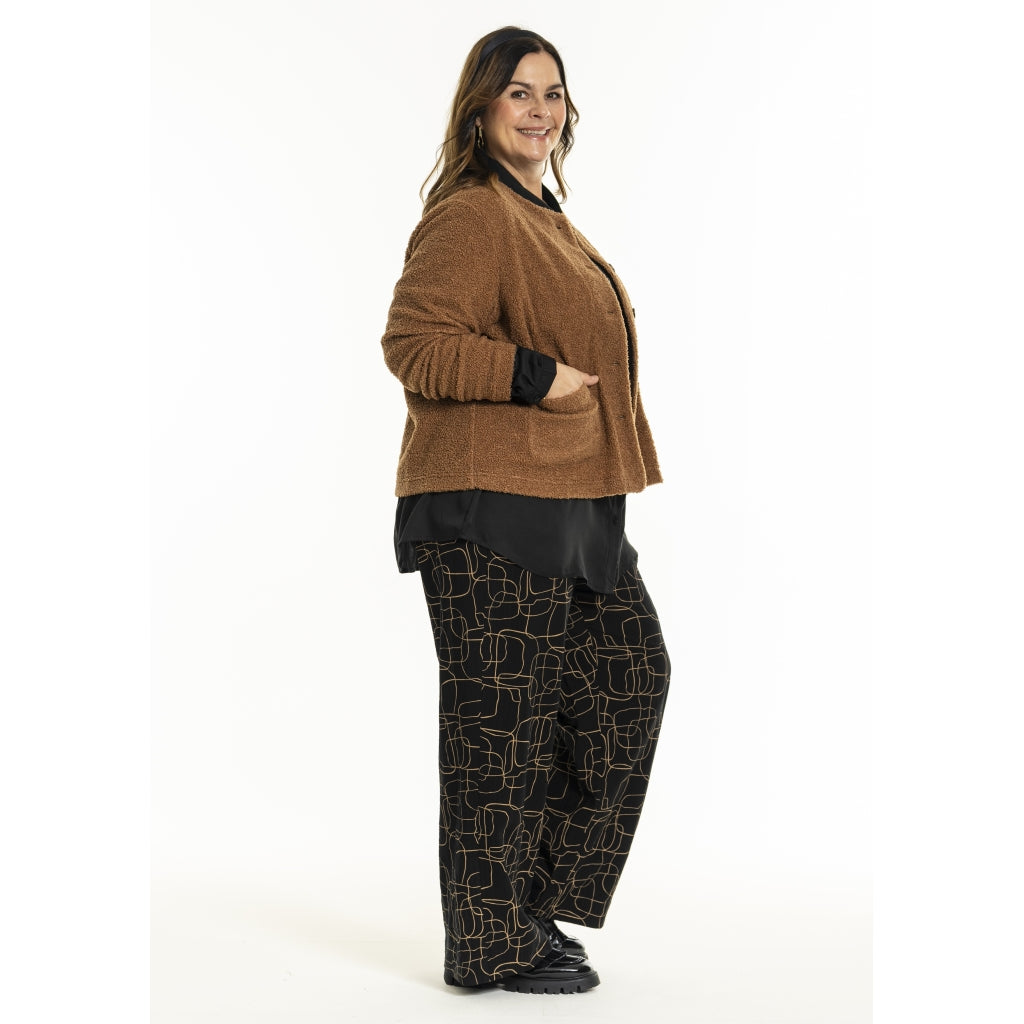 Gozzip Woman GGritt Cardigan Cardigan Camel