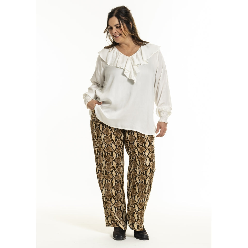 Gozzip Woman GGytha Blouse Blouse Off-White