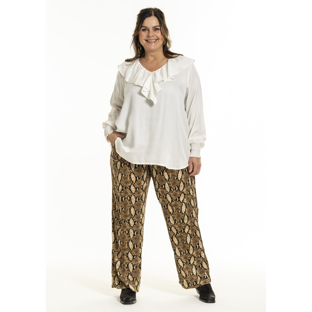 Gozzip Woman GGytha Blouse Blouse Off-White