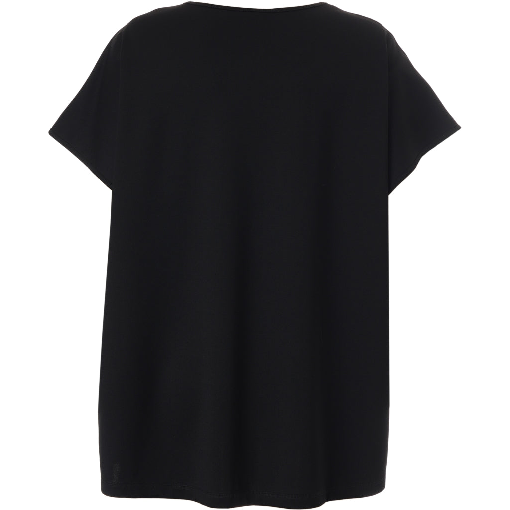 Gozzip Woman GHensia T-Shirt w print T-Shirt Black