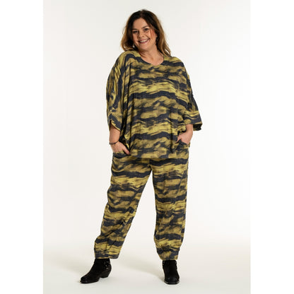 Gozzip Woman GIla Pants Pants Golden olive