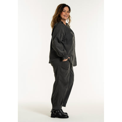 Gozzip Woman GIla Pants Pants Charcoal