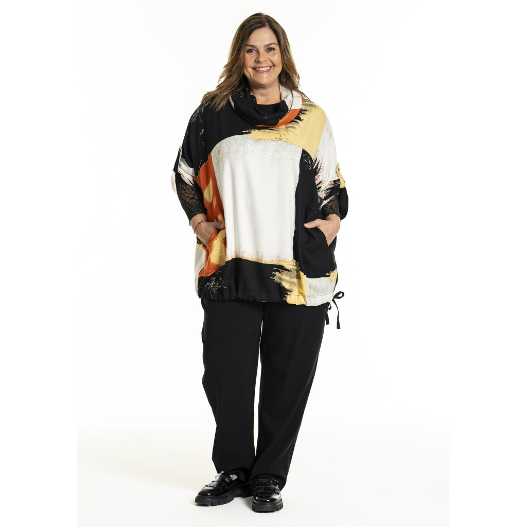 Gozzip Woman GIlsabet Oversized Blouse Oversize Blouse Printed