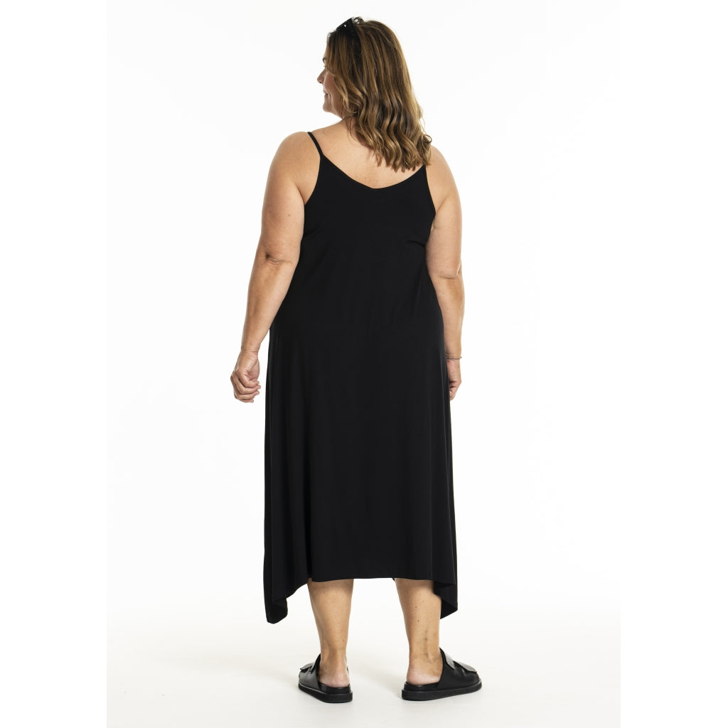 Gozzip Woman GJanie strop Dress Dress Black