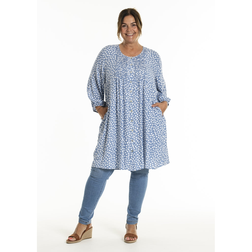 Gozzip Woman GJohanne Shirt Tunic Shirt Tunic Blue haze