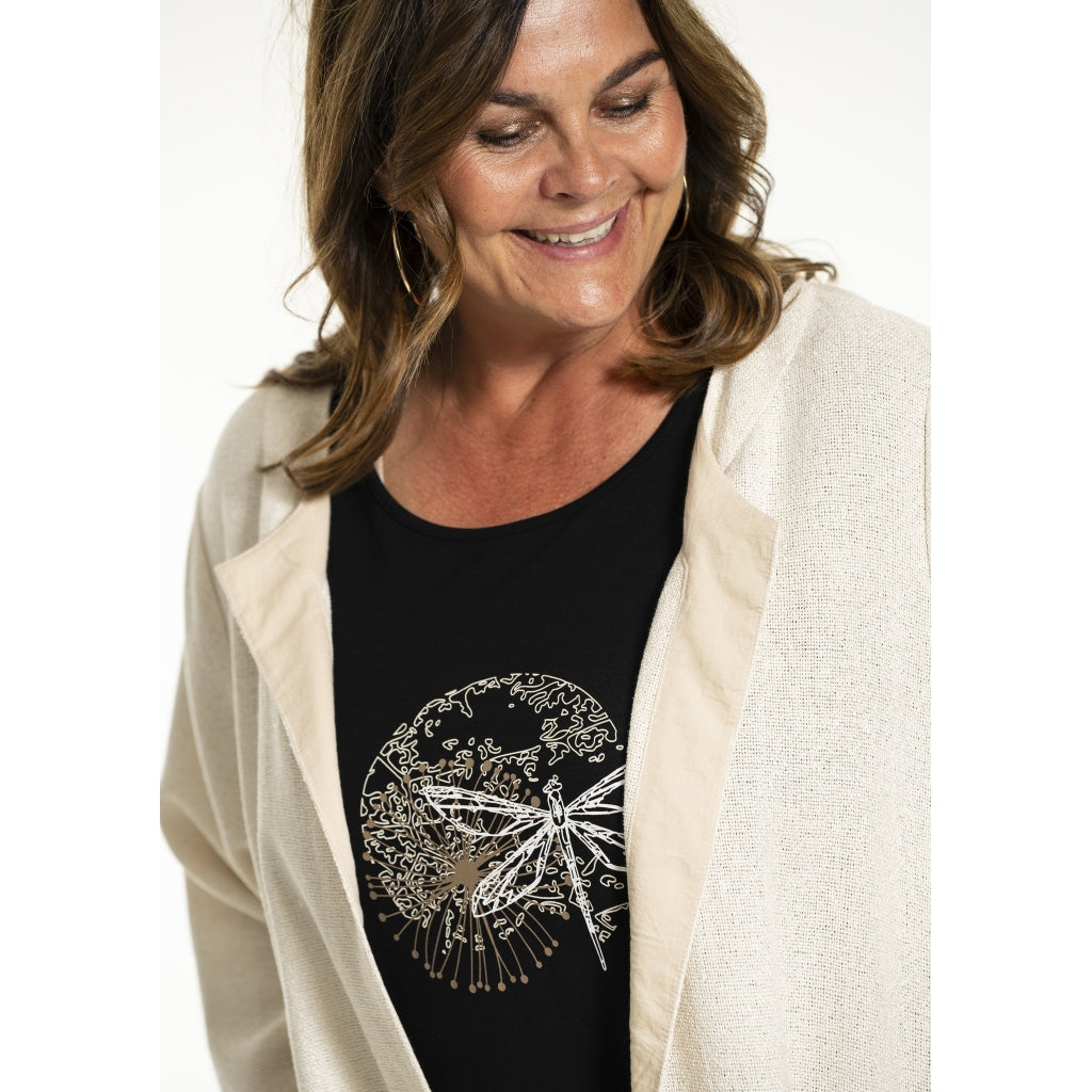 Gozzip Woman GJosefin Cardigan Cardigan Offwhite
