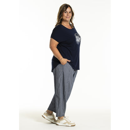 Gozzip Woman GJoye Pants Pants Denim Blue
