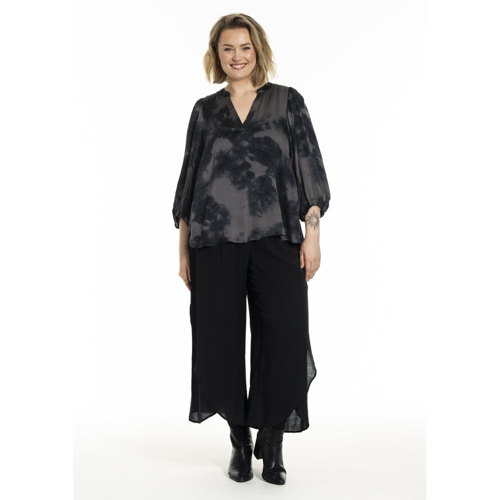 Gozzip Woman GKamille Blouse Blouse Grey/Black