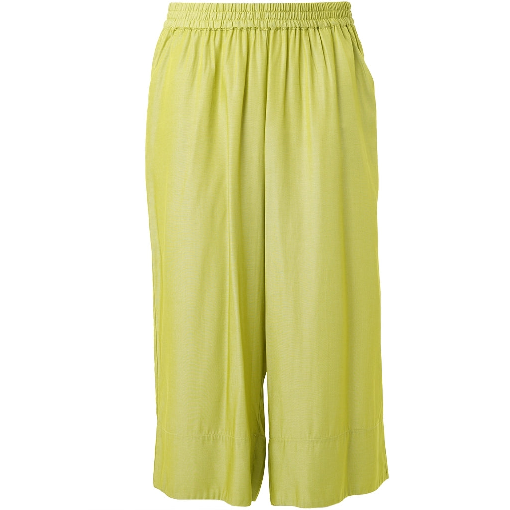 Gozzip Woman GKarina Loose 3/4 pants 3/4 Loose Pant Lime Green
