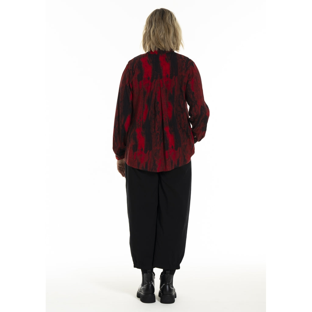 Gozzip Woman GKarina Shirt Shirt Scarlet print