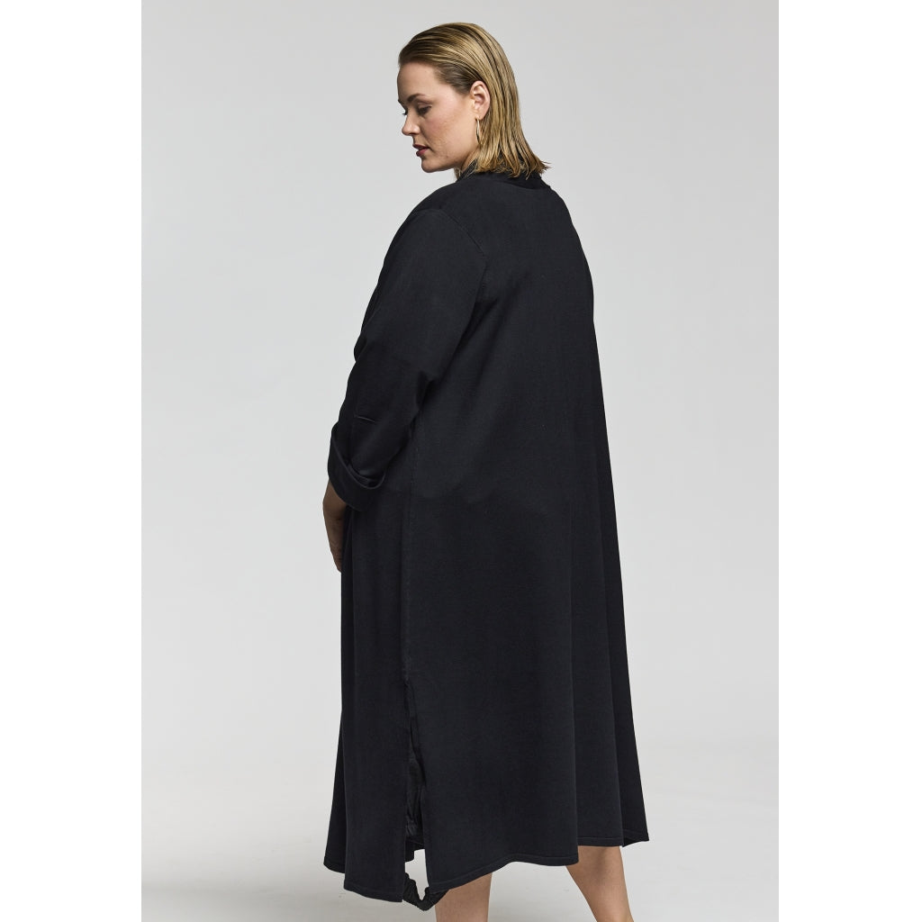 Gozzip Woman GKelsey Long cardigan Long Cardigan Black