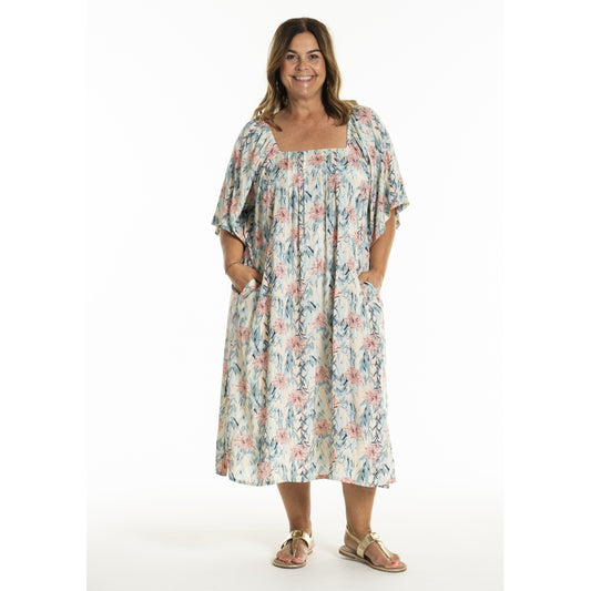 Gozzip Woman GKerstine Dress Dress Blue-Rose