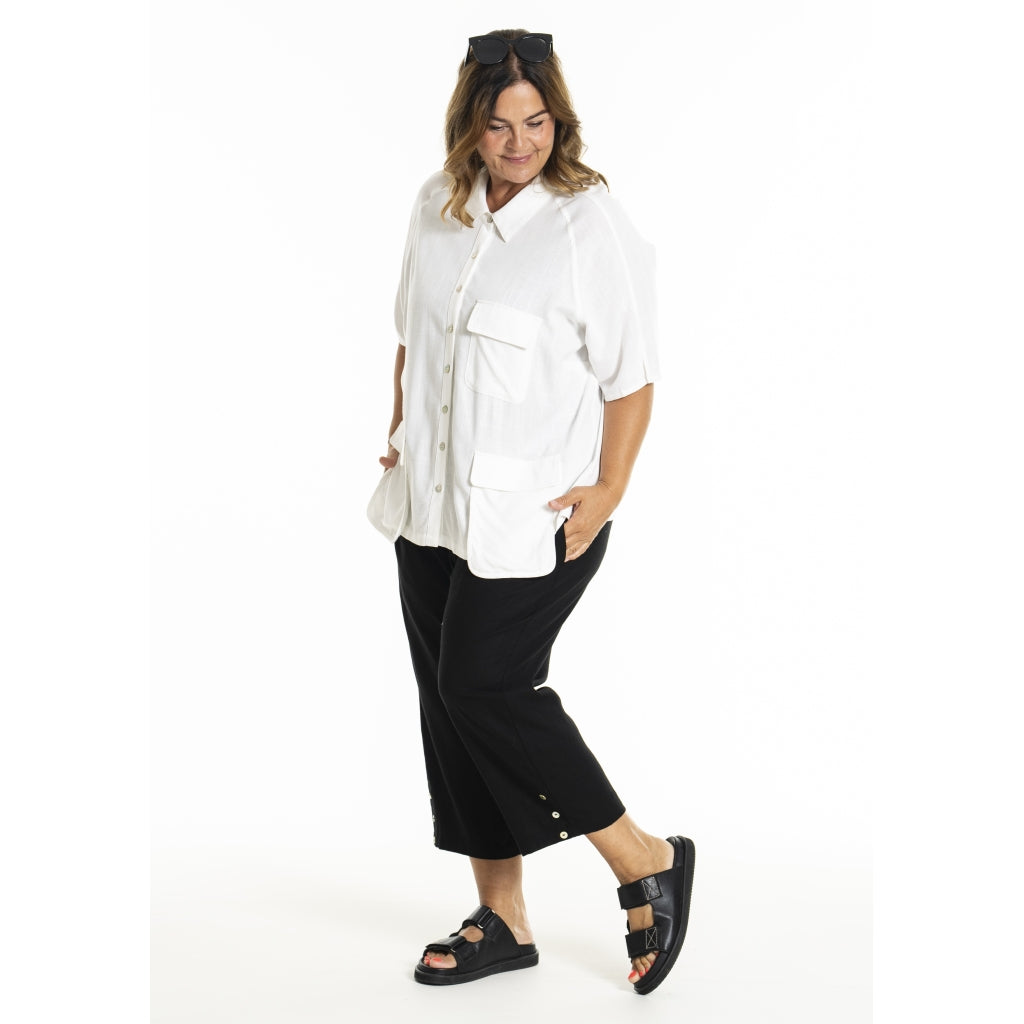 Gozzip Woman GKiara Shirt jacket Shirt Jacket White