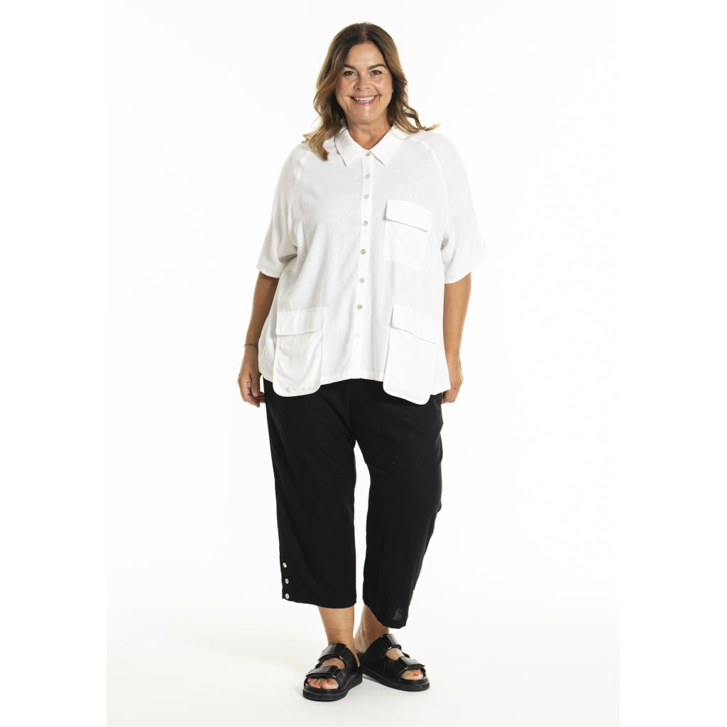 Gozzip Woman GKiara Shirt jacket Shirt Jacket White