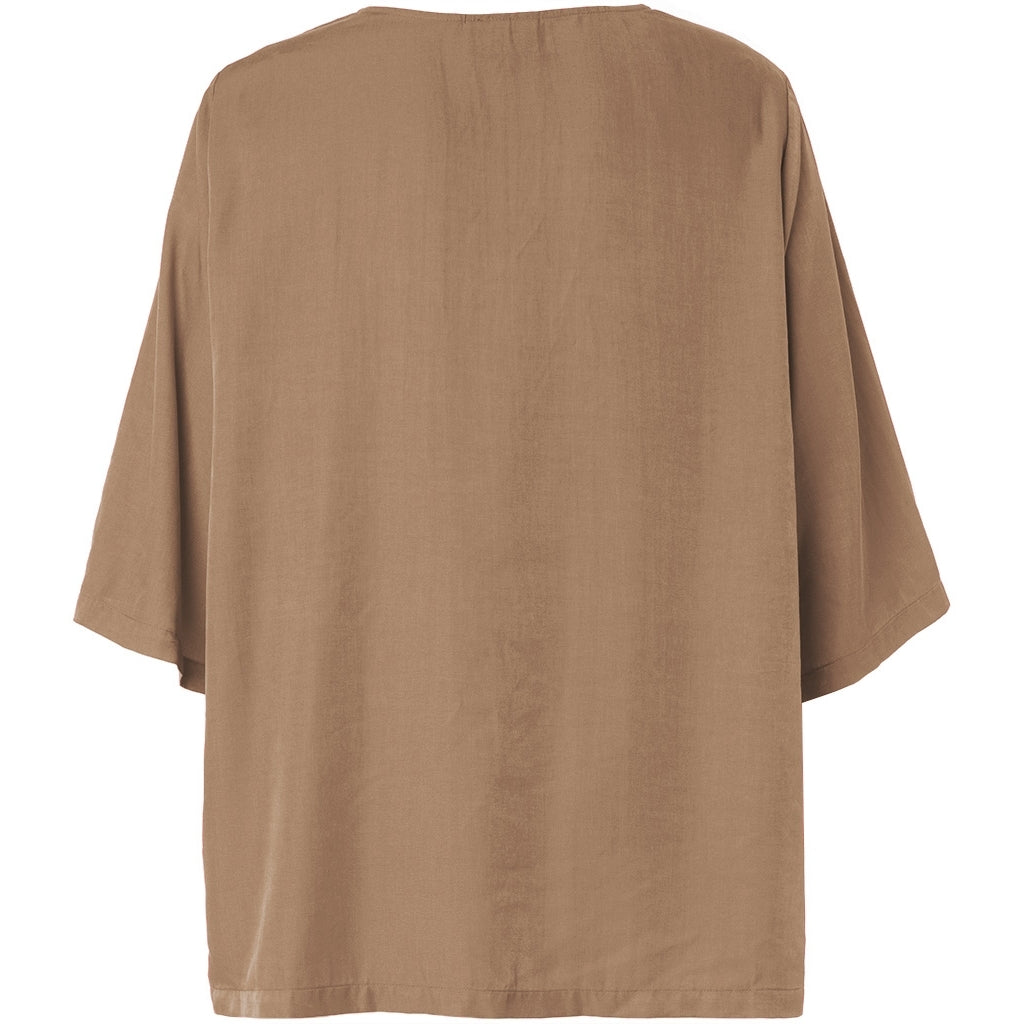 Gozzip Woman GKyra Blouse Blouse Dark Sand
