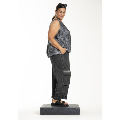 Gozzip Woman GLorena Top Top Black/White