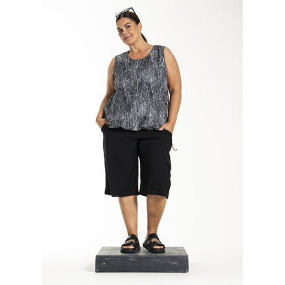 Gozzip Woman GLorena Top Top Black/White
