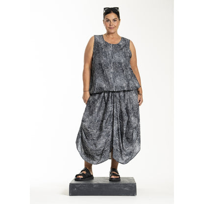 Gozzip Woman GLorena Top Top Black/White
