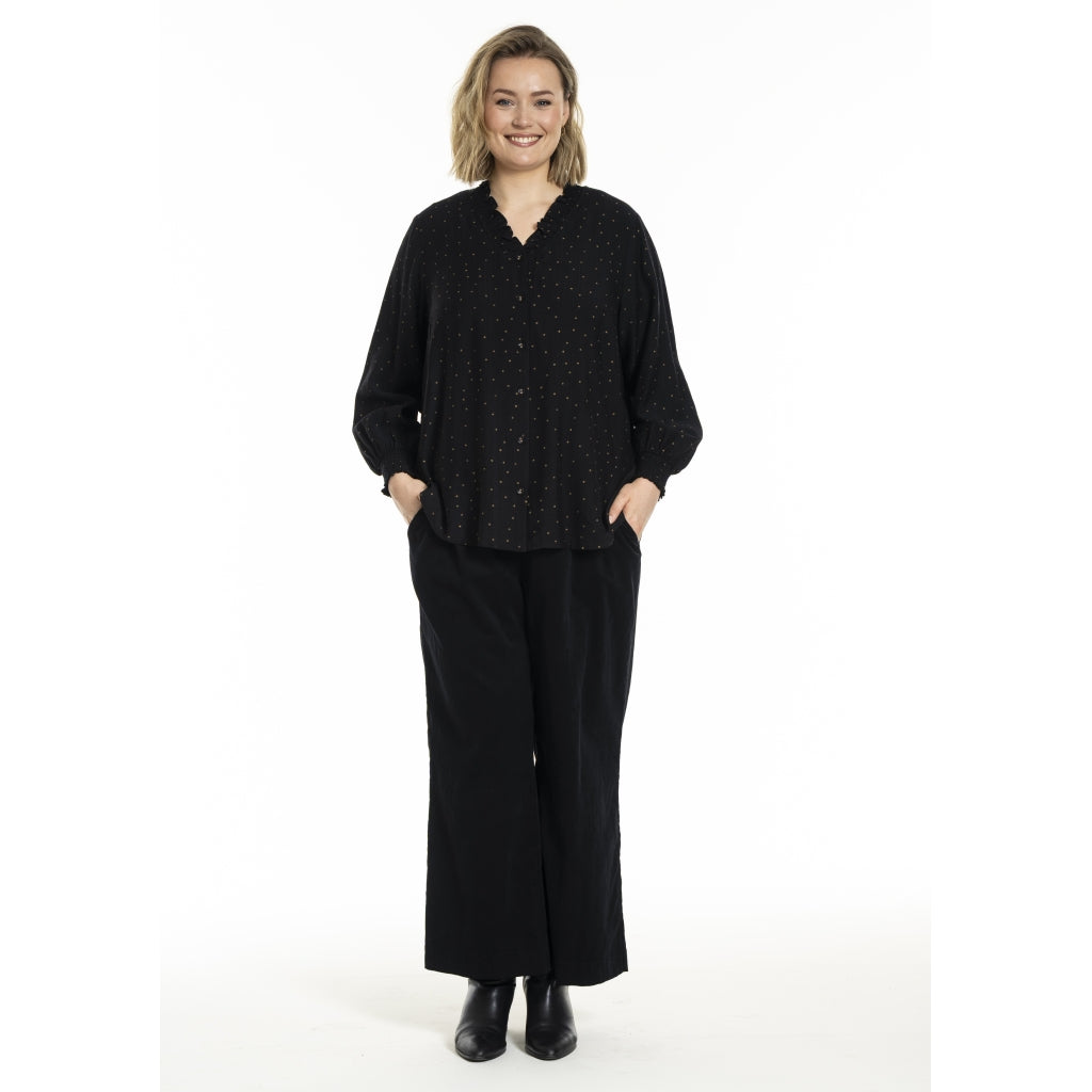 Gozzip Woman GMarianne Blouse Blouse Black/Gold
