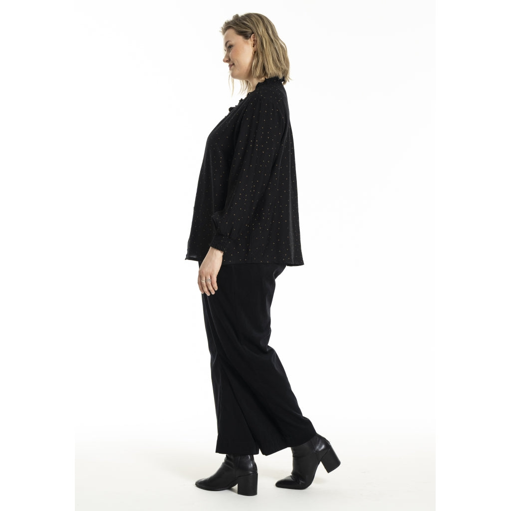 Gozzip Woman GMarianne Blouse Blouse Black/Gold