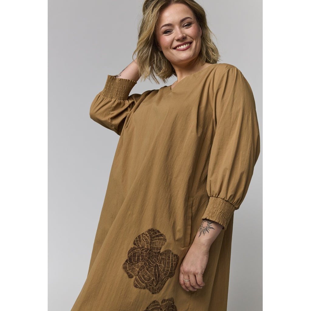 Gozzip Woman GMeta Tunic Tunic Brown