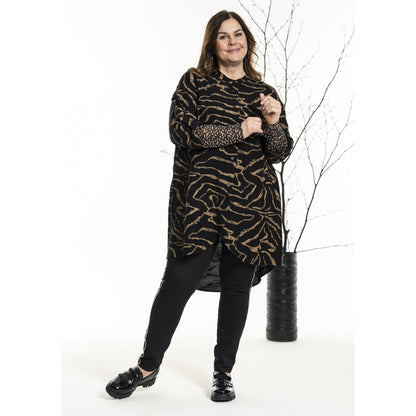 Gozzip Woman GMonna Shirt Tunic Shirt Tunic Black