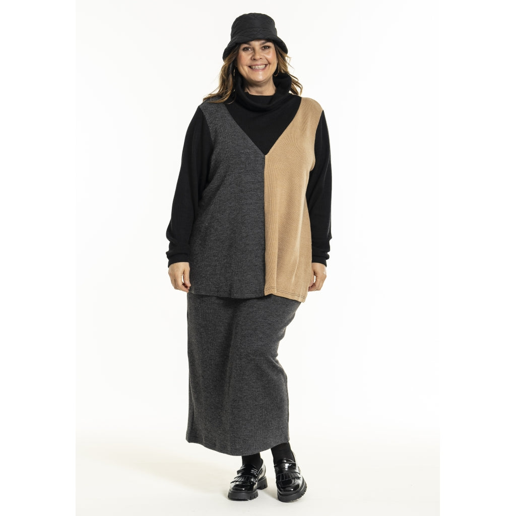 Gozzip Woman GPennie Skirt Skirt Grey Melange