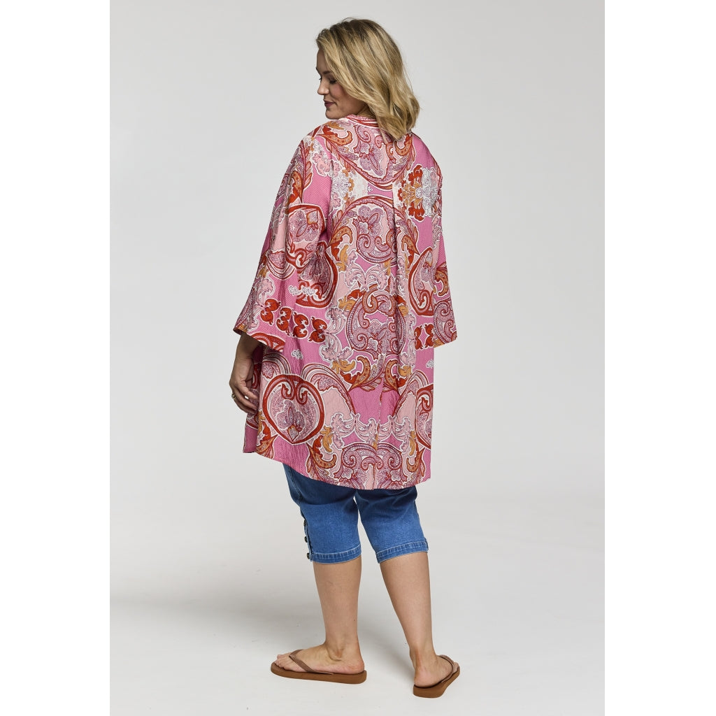 Gozzip Woman GSkuld Tunic Tunic Red mix print