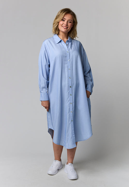 Gozzip Woman GSusanne Big shirt dress Big Shirt light Blue
