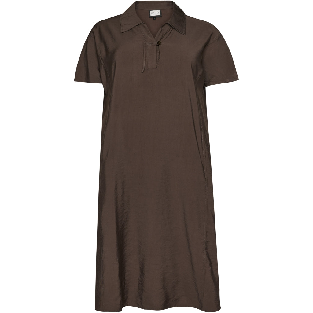 Gozzip Woman GViona Dress Dress Brown