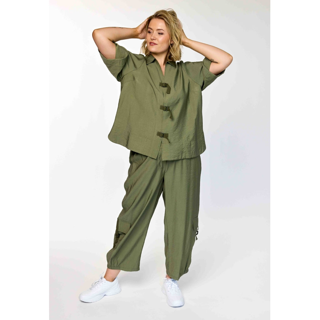 Gozzip Woman GYrsa Jacket Jacket Army