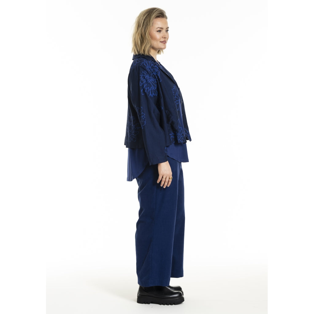 Gozzip Woman GZoe Shirt Jacket Shirt Jacket Royal Blue
