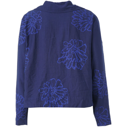 Gozzip Woman GZoe Shirt Jacket Shirt Jacket Royal Blue