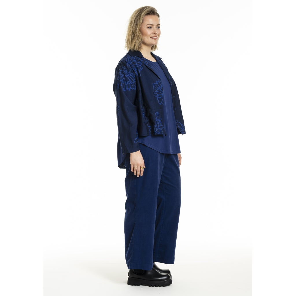Gozzip Woman GZoe Shirt Jacket Shirt Jacket Royal Blue