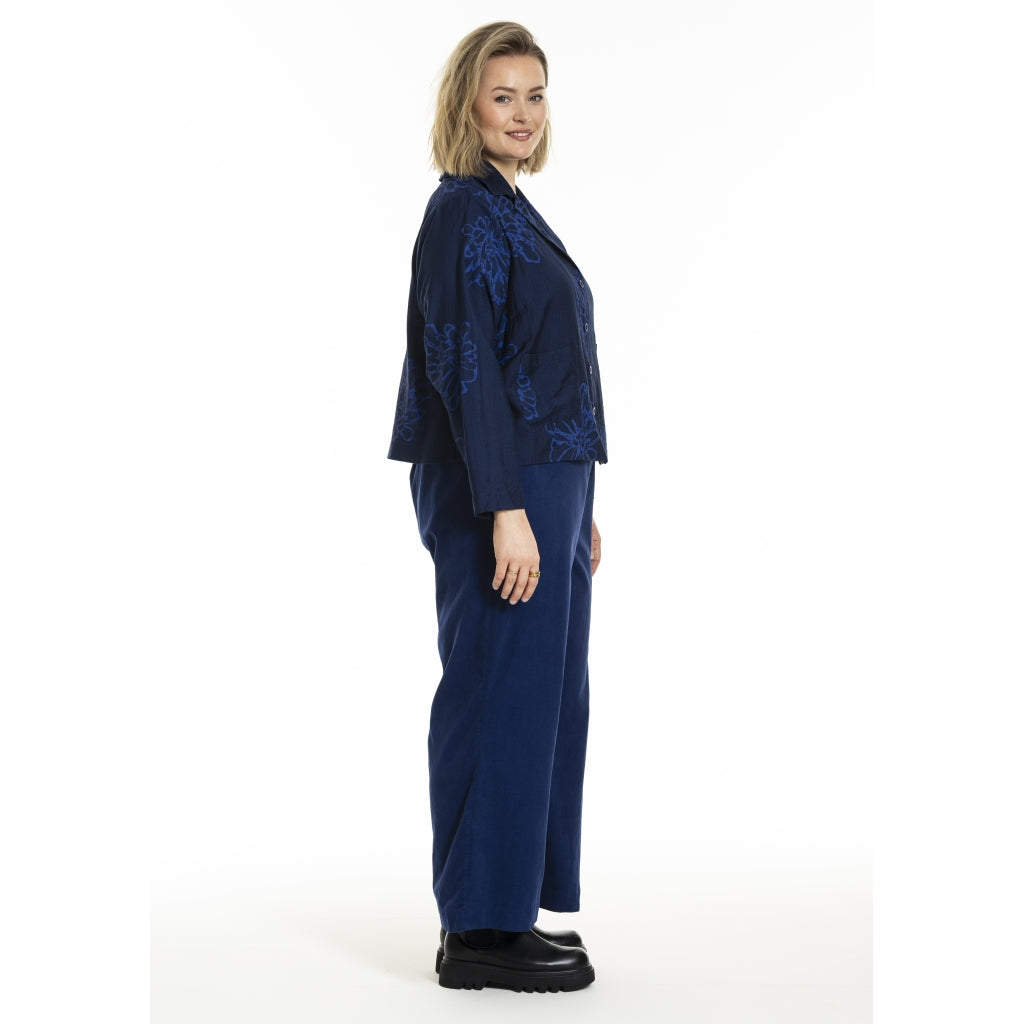 Gozzip Woman GZoe Shirt Jacket Shirt Jacket Royal Blue